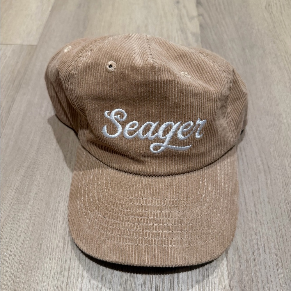 Seager Tan Corduroy Hat